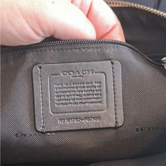 Coach White and Yellow Floral Satchel - Picture 2 of 7